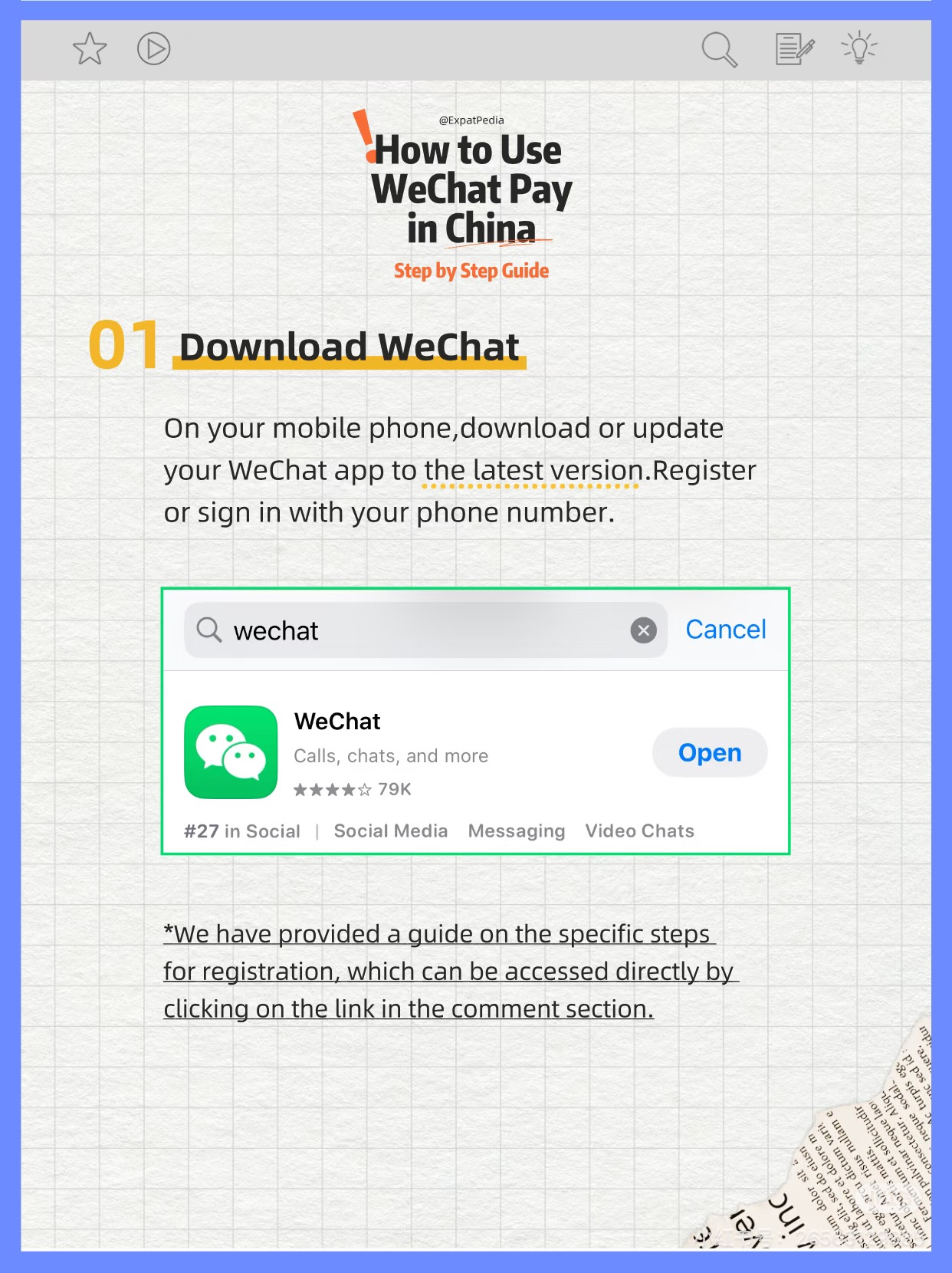 WeChat in the App Store — search WeChat, install Tencent version